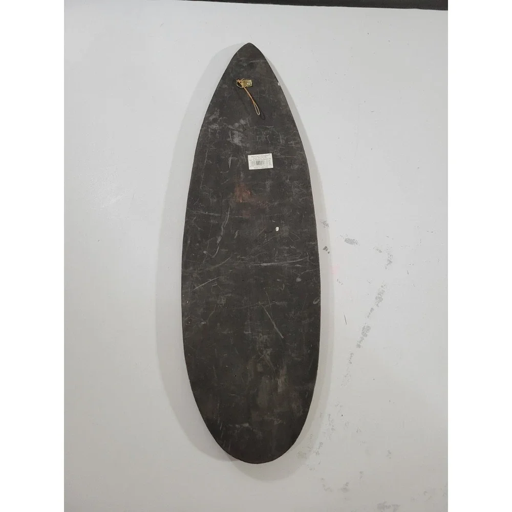 Carved Wood Surf Shack Tiki Hut Wall Decor Surfboard Beachcombers 21